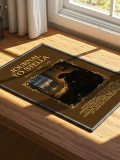 Journal To Stella Minimalist Book Poster by Jonathan Swift – image 4