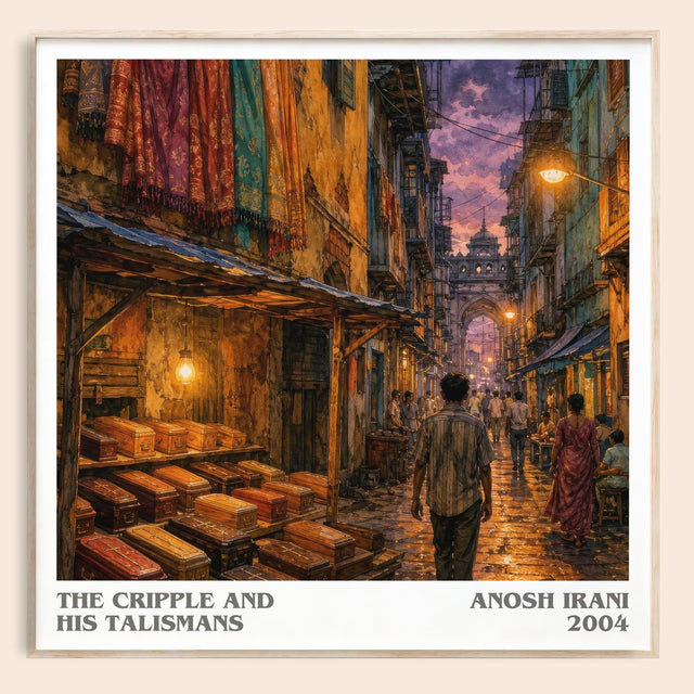 The Cripple And His Talismans Literary Art Print by Anosh Irani
