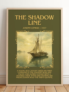 The Shadow Line Minimalist Book Poster by Joseph Conrad – image 2