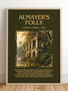 Almayer'S Folly Minimalist Book Poster by Joseph Conrad – image 2
