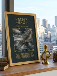 The Nigger Of The 'Narcissus' Minimalist Book Poster by Joseph Conrad – image 3