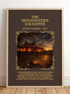 The Ringmaster'S Daughter Minimalist Book Poster by Jostein Gaarder – image 2