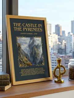 The Castle In The Pyrenees Minimalist Book Poster by Jostein Gaarder – image 3