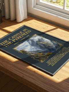 The Castle In The Pyrenees Minimalist Book Poster by Jostein Gaarder – image 4