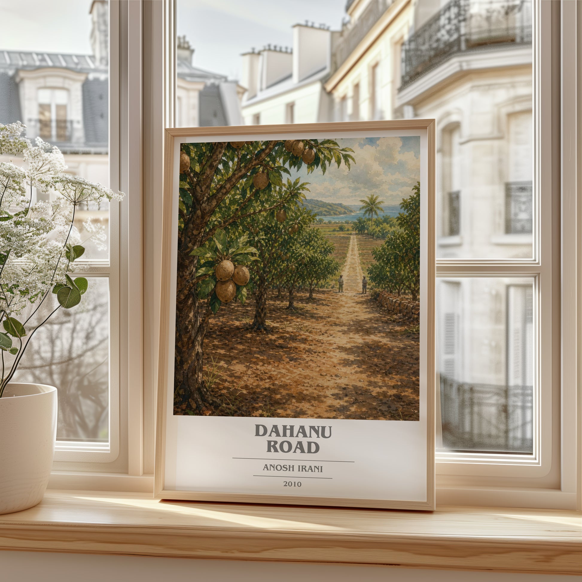 Dahanu Road book cover poster colour and style options – Anosh Irani book art