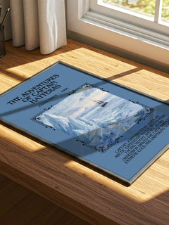 Adventures Of Captain Hatteras Minimalist Book Poster by Jules Verne – image 4