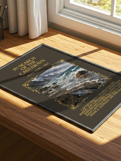 In Search Of The Castaways Minimalist Book Poster by Jules Verne – image 4