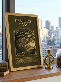 Desiree'S Baby Minimalist Book Poster by Kate Chopin – image 3