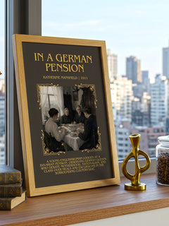 In A German Pension Minimalist Book Poster by Katherine Mansfield – image 3
