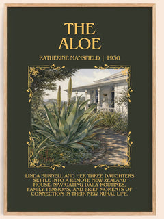 The Aloe Minimalist Book Poster by Katherine Mansfield – image 1