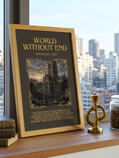 World Without End Minimalist Book Poster by Ken Follett – image 3