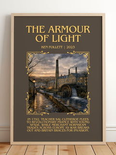 The Armour Of Light Minimalist Book Poster by Ken Follett – image 2