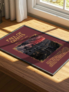 Fall Of Giants Minimalist Book Poster by Ken Follett – image 4