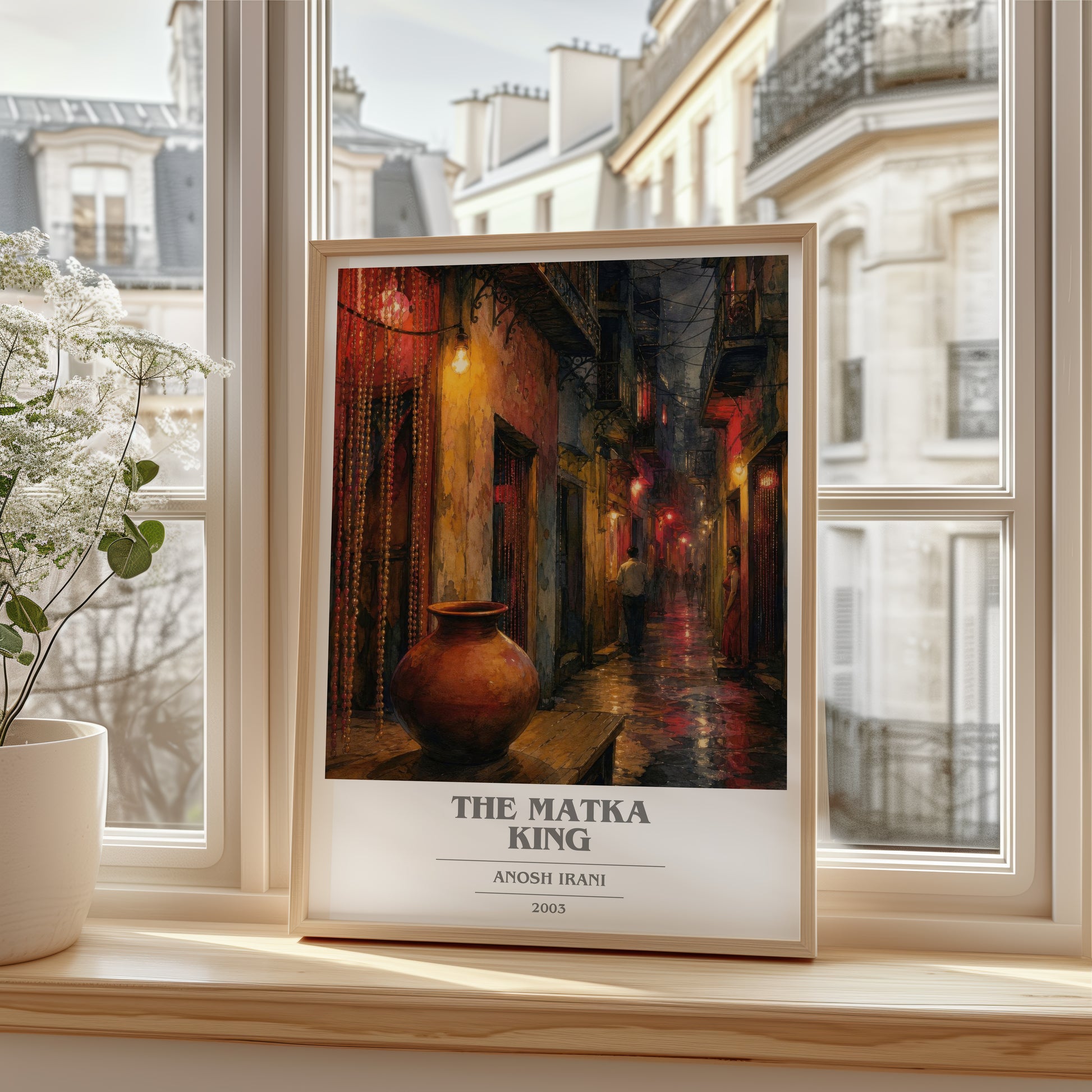 The Matka King book cover poster colour and style options – Anosh Irani book art