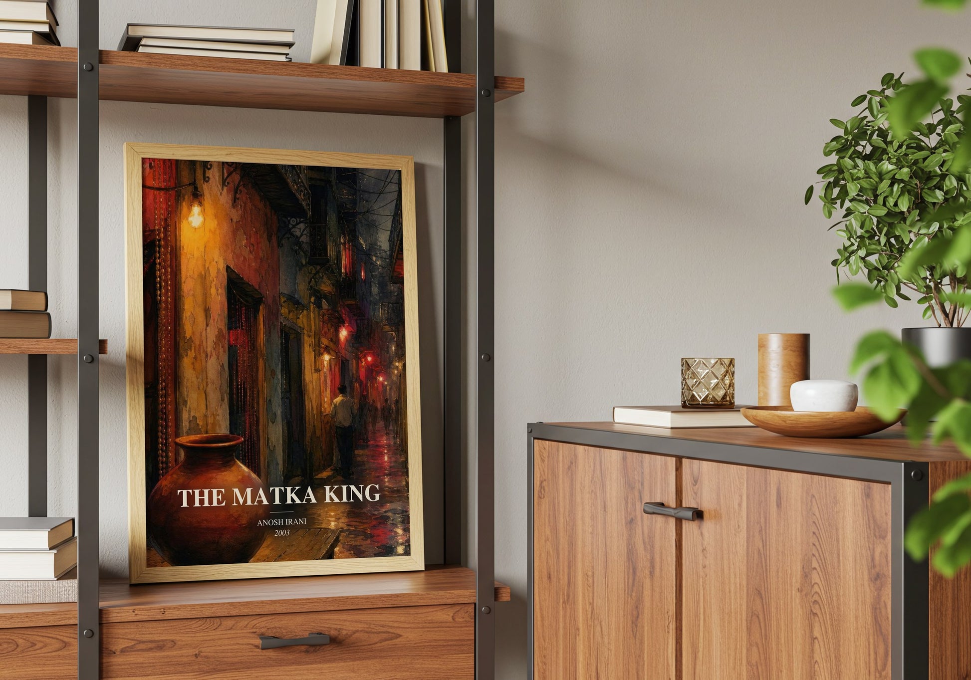 The Matka King book watercolour illustration paper finish options – matte satin gloss