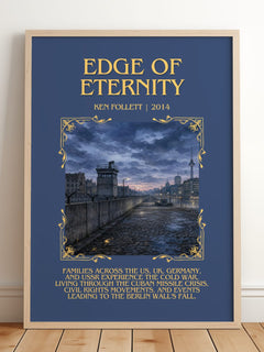 Edge Of Eternity Minimalist Book Poster by Ken Follett – image 2