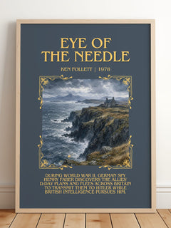 Eye Of The Needle Minimalist Book Poster by Ken Follett – image 2