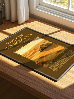 The Key To Rebecca Minimalist Book Poster by Ken Follett – image 4