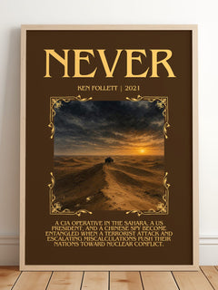 Never Minimalist Book Poster by Ken Follett – image 2