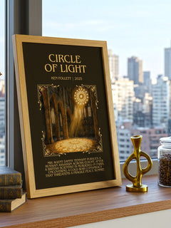 Circle Of Light Minimalist Book Poster by Ken Follett – image 3