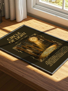 Circle Of Light Minimalist Book Poster by Ken Follett – image 4