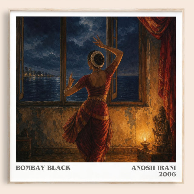 Bombay Black Literary Art Print by Anosh Irani