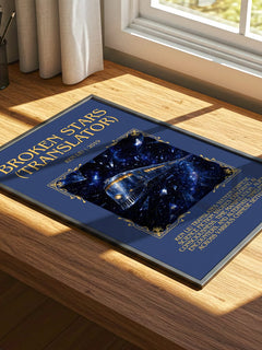 Broken Stars (Translator) Minimalist Book Poster by Ken Liu – image 4