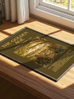The Golden Age Minimalist Book Poster by Kenneth Grahame – image 4