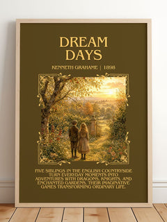 Dream Days Minimalist Book Poster by Kenneth Grahame – image 2