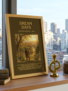Dream Days Minimalist Book Poster by Kenneth Grahame – image 3