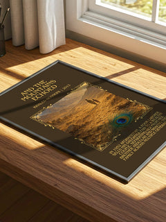 And The Mountains Echoed Minimalist Book Poster by Khaled Hosseini – image 4
