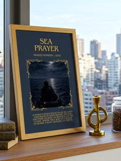 Sea Prayer Minimalist Book Poster by Khaled Hosseini – image 3