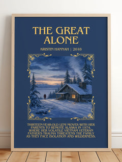 The Great Alone Minimalist Book Poster by Kristin Hannah – image 2