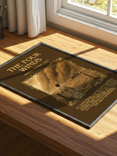 The Four Winds Minimalist Book Poster by Kristin Hannah – image 4