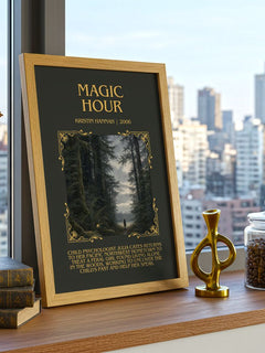 Magic Hour Minimalist Book Poster by Kristin Hannah – image 3