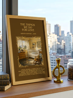 The Things We Do For Love Minimalist Book Poster by Kristin Hannah – image 3