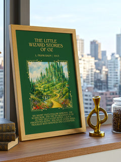 Little Wizard Stories Of Oz Minimalist Book Poster by L. Frank Baum – image 3