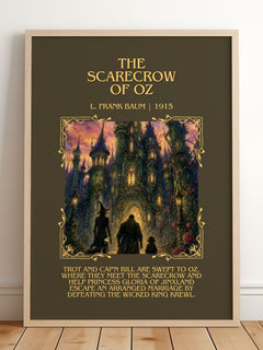 The Scarecrow Of Oz Minimalist Book Poster by L. Frank Baum – image 2