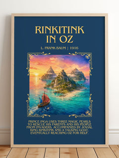 Rinkitink In Oz Minimalist Book Poster by L. Frank Baum – image 2