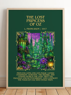 The Lost Princess Of Oz Minimalist Book Poster by L. Frank Baum – image 2