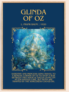 Glinda Of Oz Minimalist Book Poster by L. Frank Baum – image 1