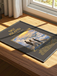 Sky Island Minimalist Book Poster by L. Frank Baum – image 4