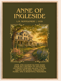 Anne Of Ingleside Minimalist Book Poster by L.M. Montgomery – image 1