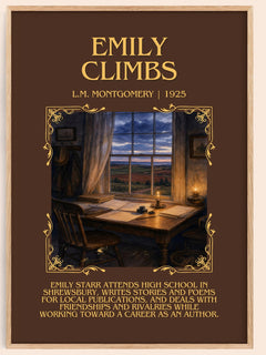 Emily Climbs Minimalist Book Poster by L.M. Montgomery – image 1
