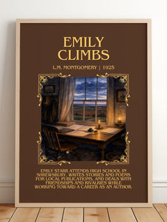 Emily Climbs Minimalist Book Poster by L.M. Montgomery – image 2