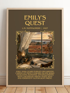 Emily'S Quest Minimalist Book Poster by L.M. Montgomery – image 2