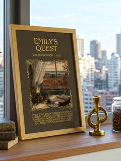 Emily'S Quest Minimalist Book Poster by L.M. Montgomery – image 3