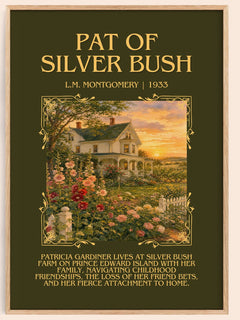 Pat Of Silver Bush Minimalist Book Poster by L.M. Montgomery – image 1