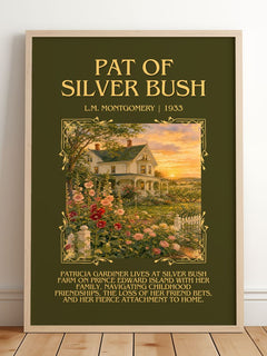 Pat Of Silver Bush Minimalist Book Poster by L.M. Montgomery – image 2