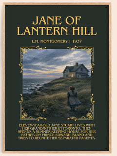 Jane Of Lantern Hill Minimalist Book Poster by L.M. Montgomery – image 1